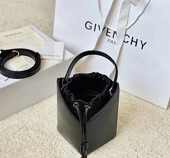 Givenchy Mini Cut Out Bucket Bag Black Size 16x11x11