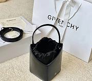 Givenchy Mini Cut Out Bucket Bag Black Size 16x11x11 - 5