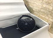 Chanel Elegant Style Logo Handbags Black Size 16x16x5.5cm - 1