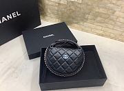 Chanel Elegant Style Logo Handbags Black Size 16x16x5.5cm - 5