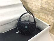 Chanel Elegant Style Logo Handbags Black Size 16x16x5.5cm - 4