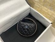 Chanel Elegant Style Logo Handbags Black Size 16x16x5.5cm - 2