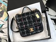 Chanel Small Flap Bag With Top Handle Size 17 - 1