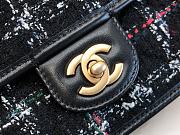 Chanel Small Flap Bag With Top Handle Size 17 - 4