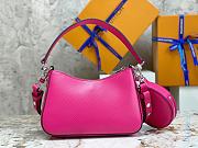 Louis Vuitton Marellini Rose Miami Size 19 x 13.5 x 6.5 - 5