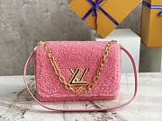 Louis Vuitton Twist MM Chain Bag Rose - 23x17x9.5cm - 1