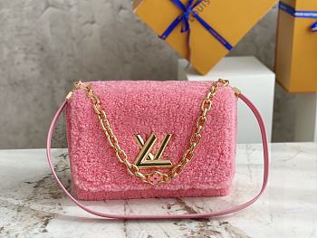 Louis Vuitton Twist MM Chain Bag Rose - 23x17x9.5cm
