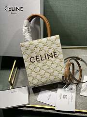 Celine Triomphe Cream Size 17x21x4 cm - 1