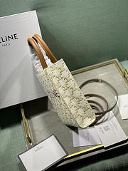 Celine Triomphe Cream Size 17x21x4 cm - 5