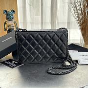 Chanel A80982 in Black Size 12x19.5x4cm - 2