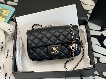 Chanel Flap Bag Metal Ball Size 20