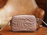 Gucci Marmont Matelassé Pink Size 18x12x6cm - 3