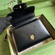 Gucci Horsebit 1955 Black Size 22x16x10.5cm - 4