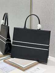 Dior Christian Lady Book Tote Large Black Size 41.5cm - 3