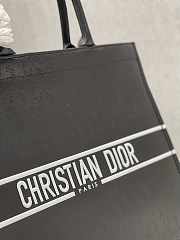 Dior Christian Lady Book Tote Large Black Size 41.5cm - 2