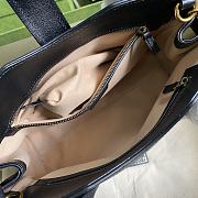 Gucci Small Top Handle Bag in Black Leather  - 4