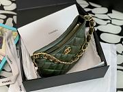 Chanel Hobo Handbag Green Size 17.5x24x6*cm - 4