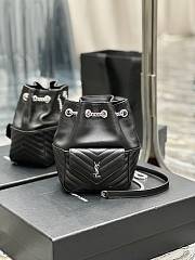 YSL JOE BACKPACK IN LAMBSKIN BLACK  - 1