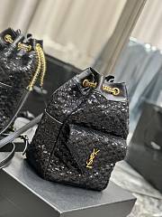 YSL BLACK ‘JOE’ BACKPACK - 22×29×15cm - 5