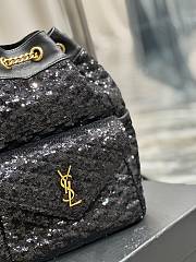 YSL BLACK ‘JOE’ BACKPACK - 22×29×15cm - 3