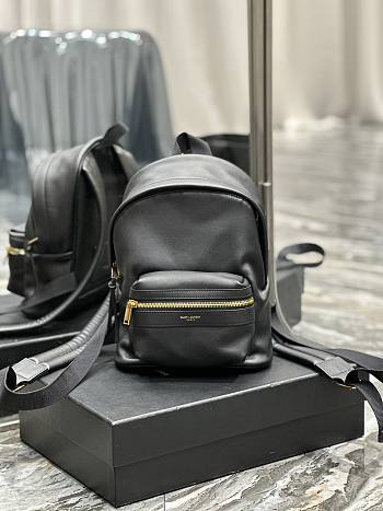 YSL Saint Laurent Leather Backpacks - 20×28×10cm