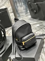 YSL Saint Laurent Leather Backpacks - 20×28×10cm - 3