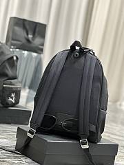 Saint Laurent YSL Black City Backpack - 30x38x17cm - 2