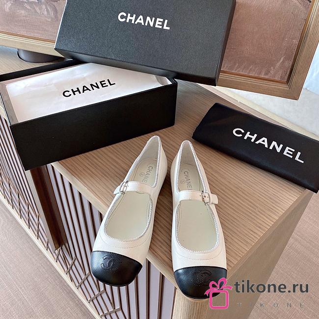 Chanel Ballerinas White - 1