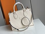 Louis Vuitton White Monogram Patterns - 28x11x19 - 1