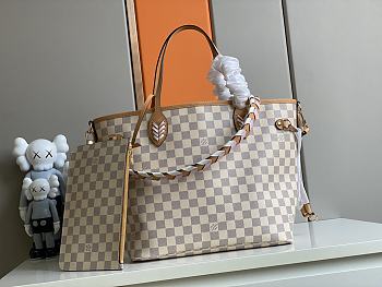 Louis Vuitton Neverfull NM Tote Damier - 32x29x17cm