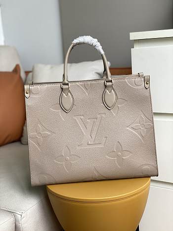 Louis Vuitton OnTheGo Medium Tote Bag Grey - 35x27x14cm