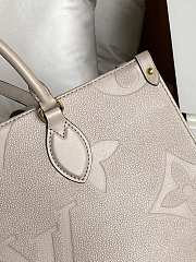 Louis Vuitton OnTheGo Medium Tote Bag Grey - 35x27x14cm - 5