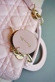 Dior Lady MyABCDior Bag Powder Pink 24cm - 2