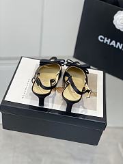 Chanel Sandals High Heel Black  - 5