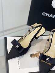 Chanel Sandals High Heel Black  - 3