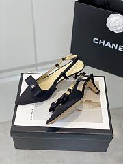 Chanel Sandals High Heel Black  - 2