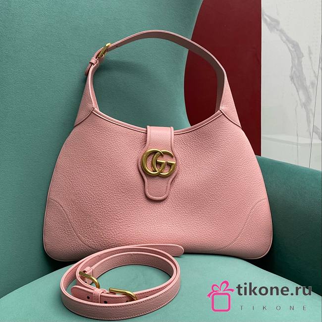 Gucci Women's Aphrodite Medium Shoulder Bag Pink - 38x39x2 - 1