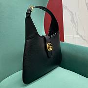 Gucci Women's Aphrodite Medium Shoulder Bag Black - 38x39x2cm - 3