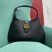 Gucci Women's Aphrodite Medium Shoulder Bag Black - 38x39x2cm - 2