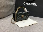 Chanel Flap Bag Black - 17x9x4cm - 1