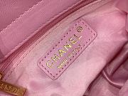 Chanel 22 Handbag Pink Gold - 17x16x7cm - 2