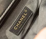 Chanel 22 Handbag Black Gold - 17x16x7cm - 2