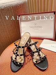 Valentino Garavani Rockstud Sandals Black - 1