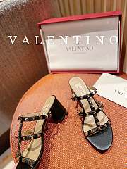 Valentino Garavani Rockstud Sandals Black - 2