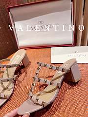 Valentino Garavani Rockstud Sandals Pink - 5