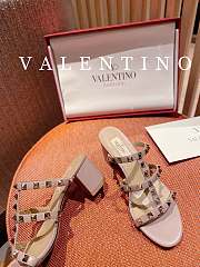 Valentino Garavani Rockstud Sandals Pink - 4