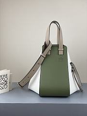 Loewe Leather Hammock Autumn Green - 29x26x14cm - 3