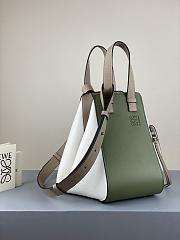 Loewe Leather Hammock Autumn Green - 29x26x14cm - 2