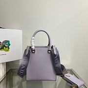 Small Saffiano Leather Wisteria - 17x19x6cm - 2