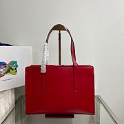 Prada Re-Edition 1995 Brushed-leather Scarlet 30x22x9cm - 5